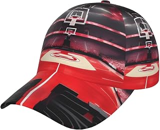 Unisex Fashionable Basketball Arenas Print Baseball Cap –Fishing Trucker Cap, Summer Beach Hats for Men and Women Black