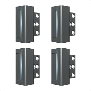 4Pack Door Reinforcement Lock Home Security, Childproof Safety
