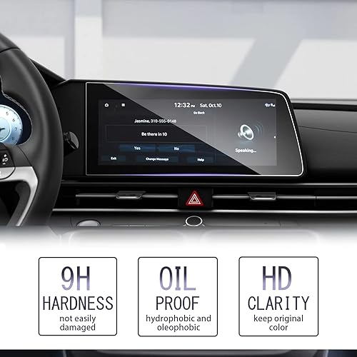 Miniatura 2 de LUWU - Protector de pantalla para Hyundai Elantra 2023 de 10.25 pulgadas, accesorios para Hyundai Elantra 2021-2023, pantalla de infoentretenimiento