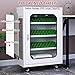 Mobile Phone Charging Cabinet Cellphone USB Charging Station Lockers 12-60 Slots with Locking & Wheels,for Classrooms/Fitness Clubs/Offices/Libraries,Rechargeable,with Four Wheels