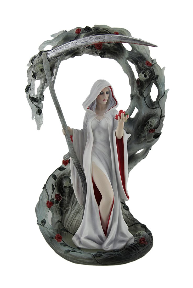 Buy Veronese Resin Statues Life Blood By Anne Stokes Pale Lady Reaper