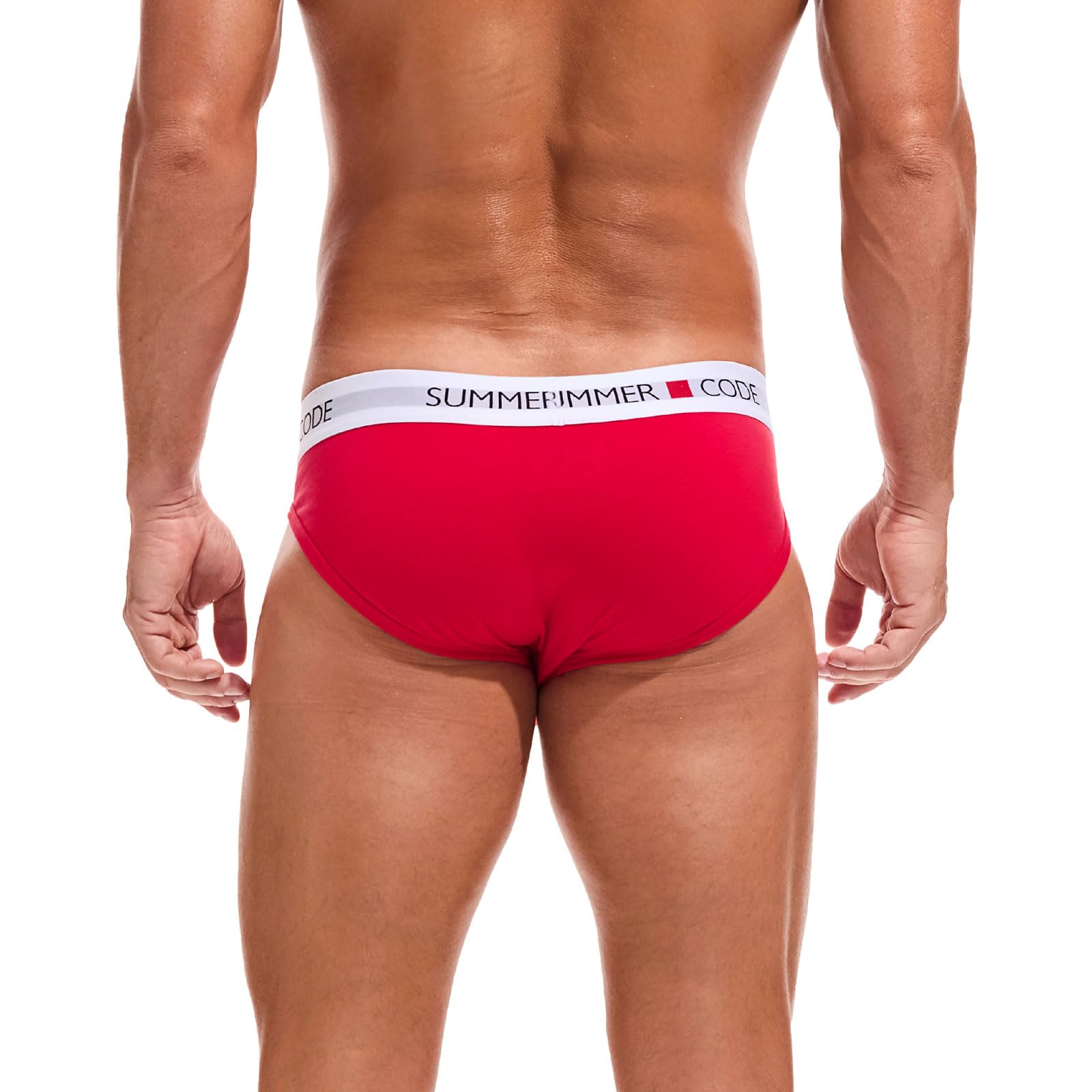 Summer Code Slip Calzoncillos Hombre Algodón Talle Bajo Cómodo Transpirable | Slip Ropa Interior Diseño ergonómico, Confort durante todo el día, para viaje y estilo informal oficina
