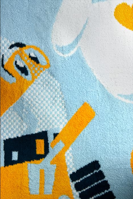 Image of Jay Franco Kids Feather Knit Blanket - 50 inch x 60 inch Inch Soft & Cozy Plush Throw for Bedroom & Couch Decor, Official Licensed Product, Multi - Wall-E