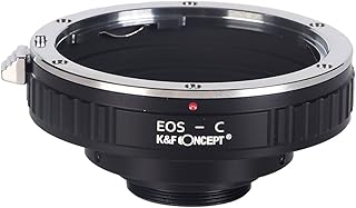 New K&F Concept Adapter for Canon EOS EF Mount Lens to C Mount Cine Camera