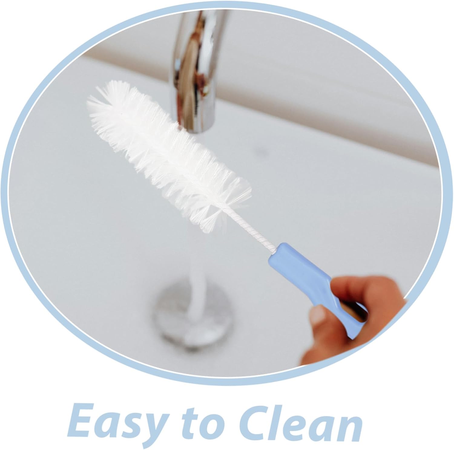 Outanaya 5pcs Hearing Aid Cleaning Brush Bristle Ear Cleaning Brush for Earwax Removal for Adults Headphone Cleaner