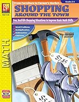 Shopping Around the Town | Reproducible Activity Book 1561753963 Book Cover