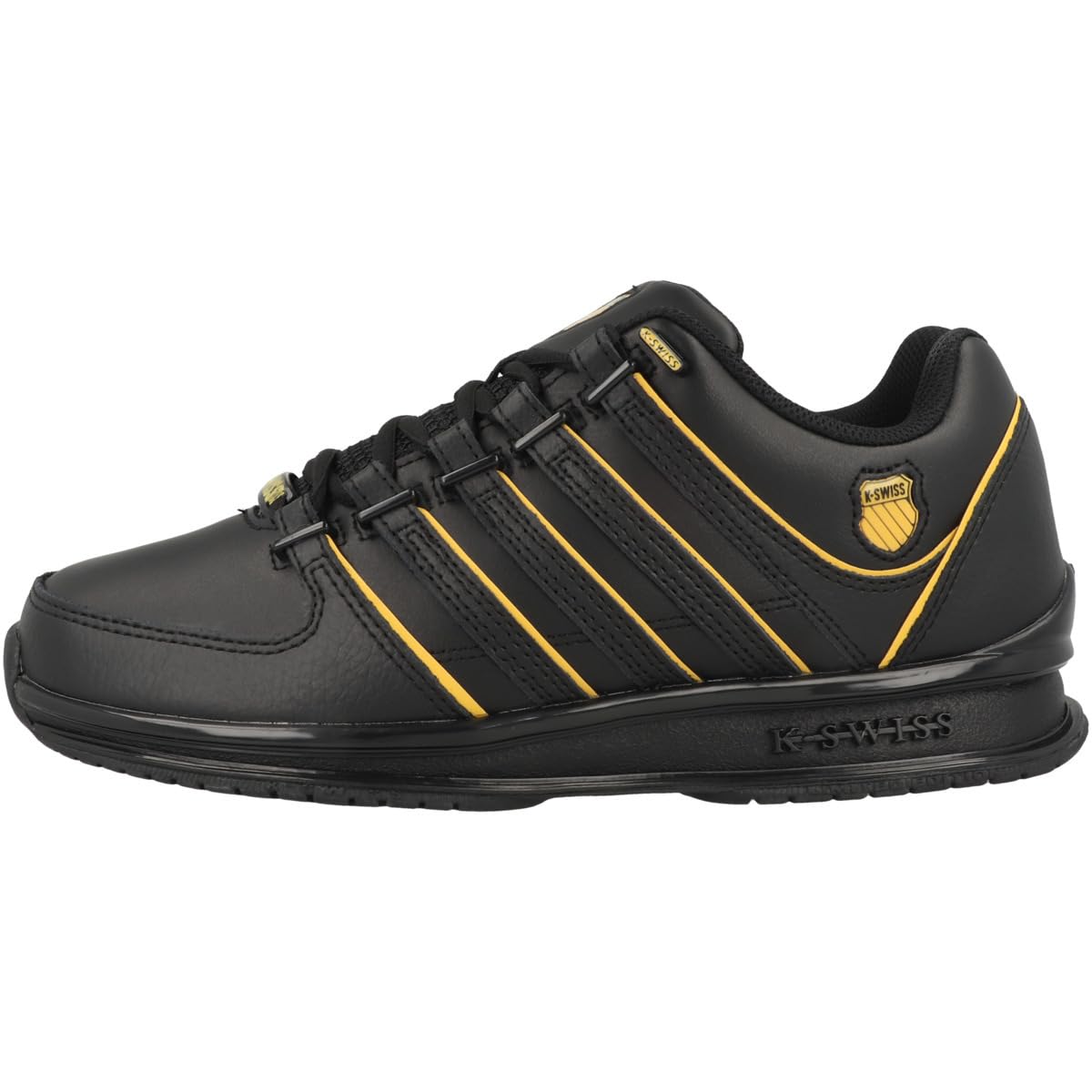 K-Swiss Men's Rinzler Trainers, Black/Fressia, 45 EU, Black Fressia, 10.5 UK