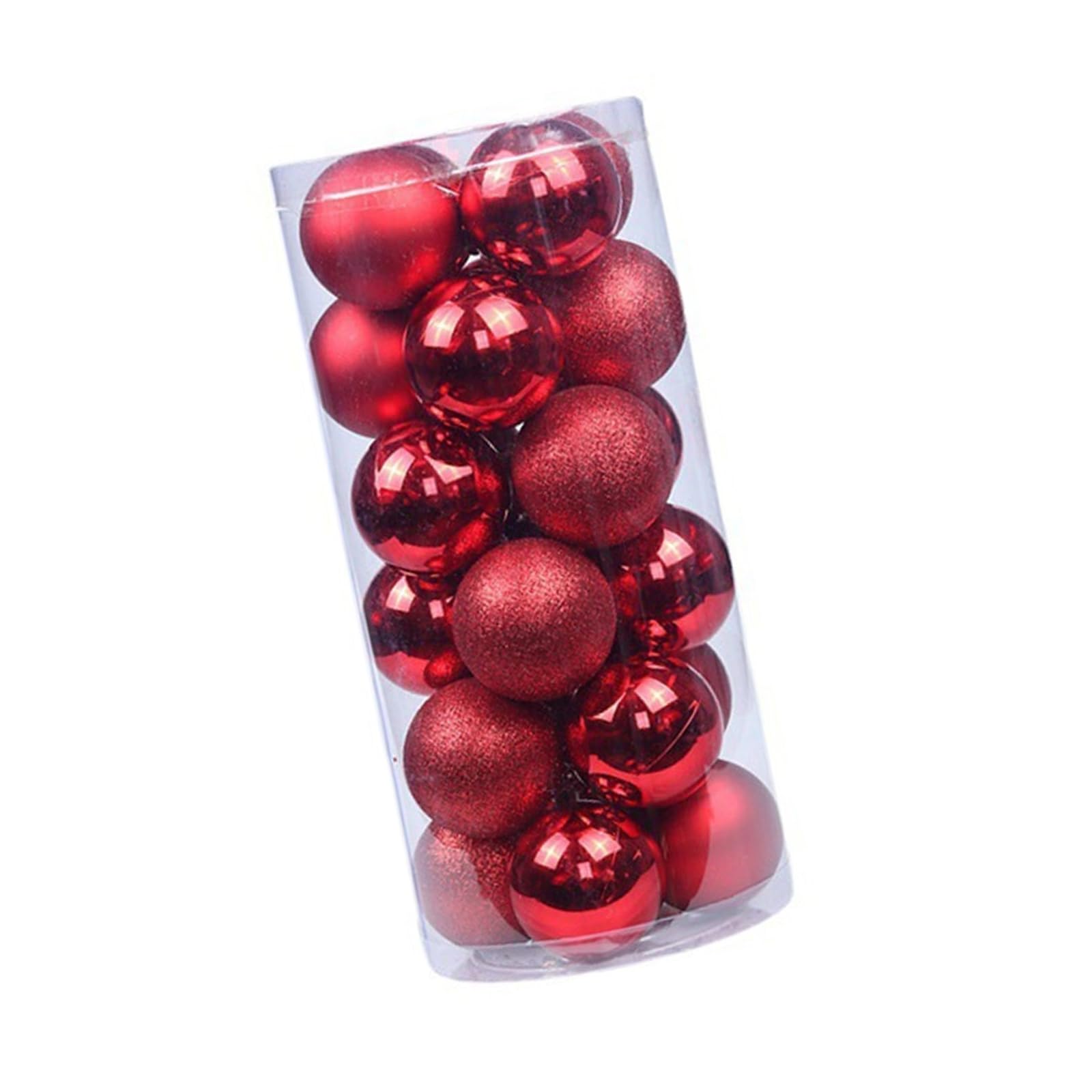 carotoe Delicate Christmas Ornament Sphere Sturdy and Portable Sphere for Decorating Tree Porches and Storefronts Christmas Ornament