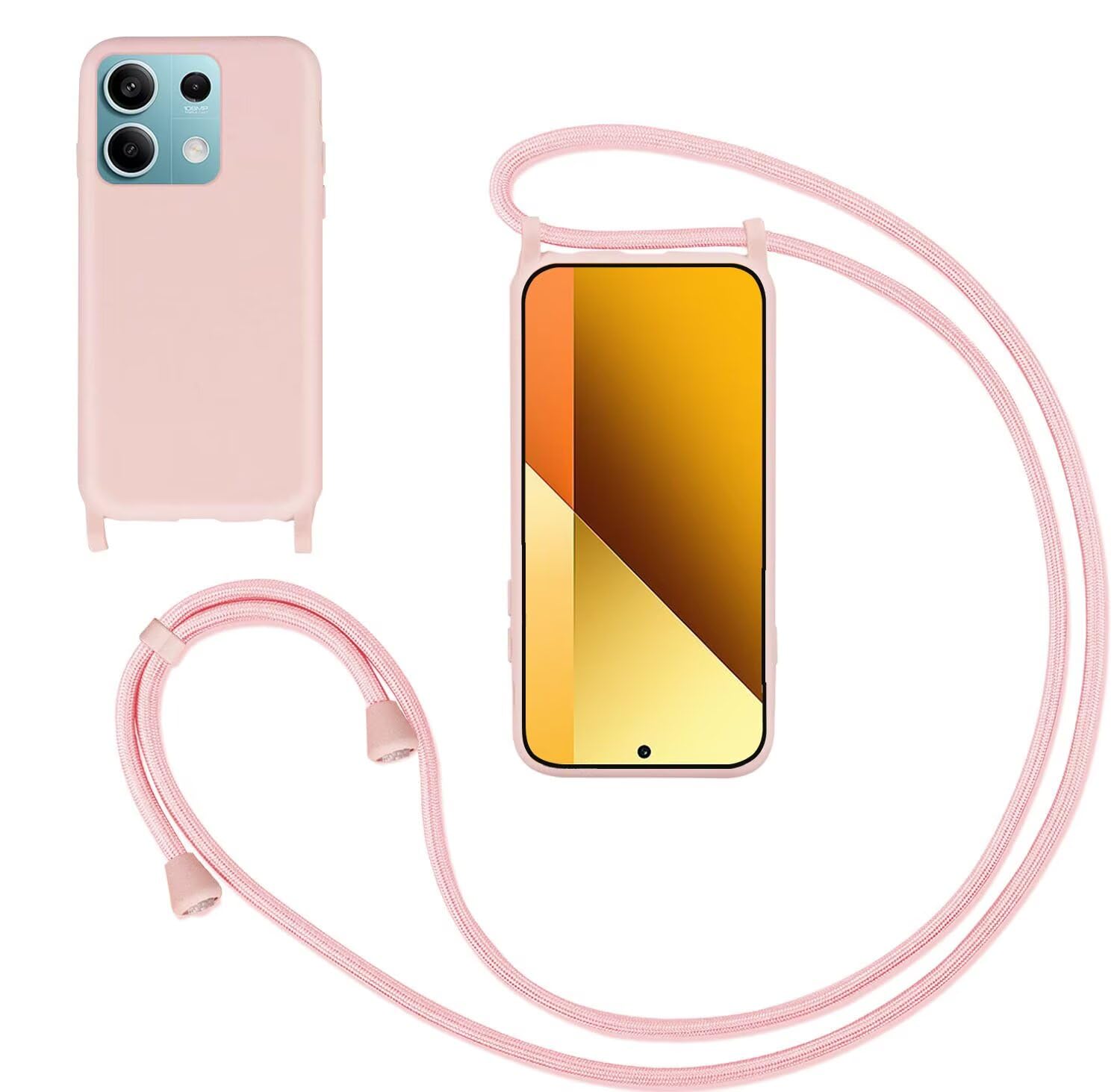 betterfon Collana per smartphone Honor X8A, con nastro, cordno con