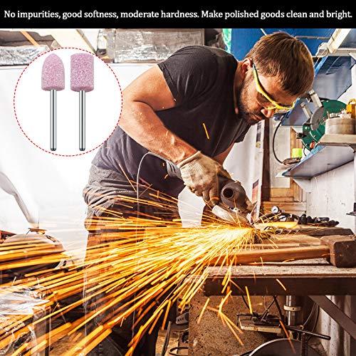 image for Maitys 48 Pieces Abrasive Mounted Stone Grinding Wheel Head Mounted Gr