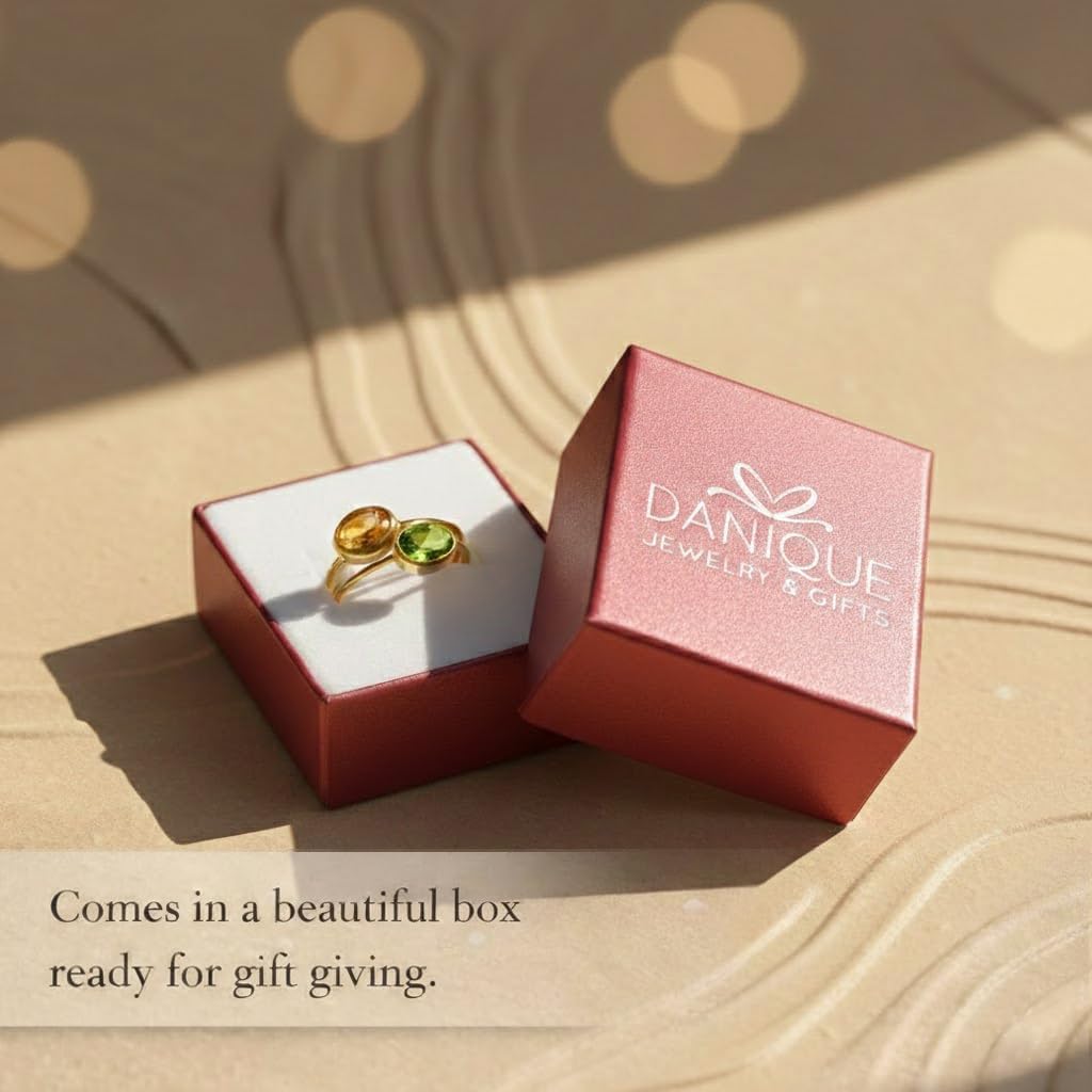 Oval Birthstone Ring Bezel Set in Vermeil Gold, Sterling Silver, or Rose Gold, Stacking Birthstone Ring [rOMB]