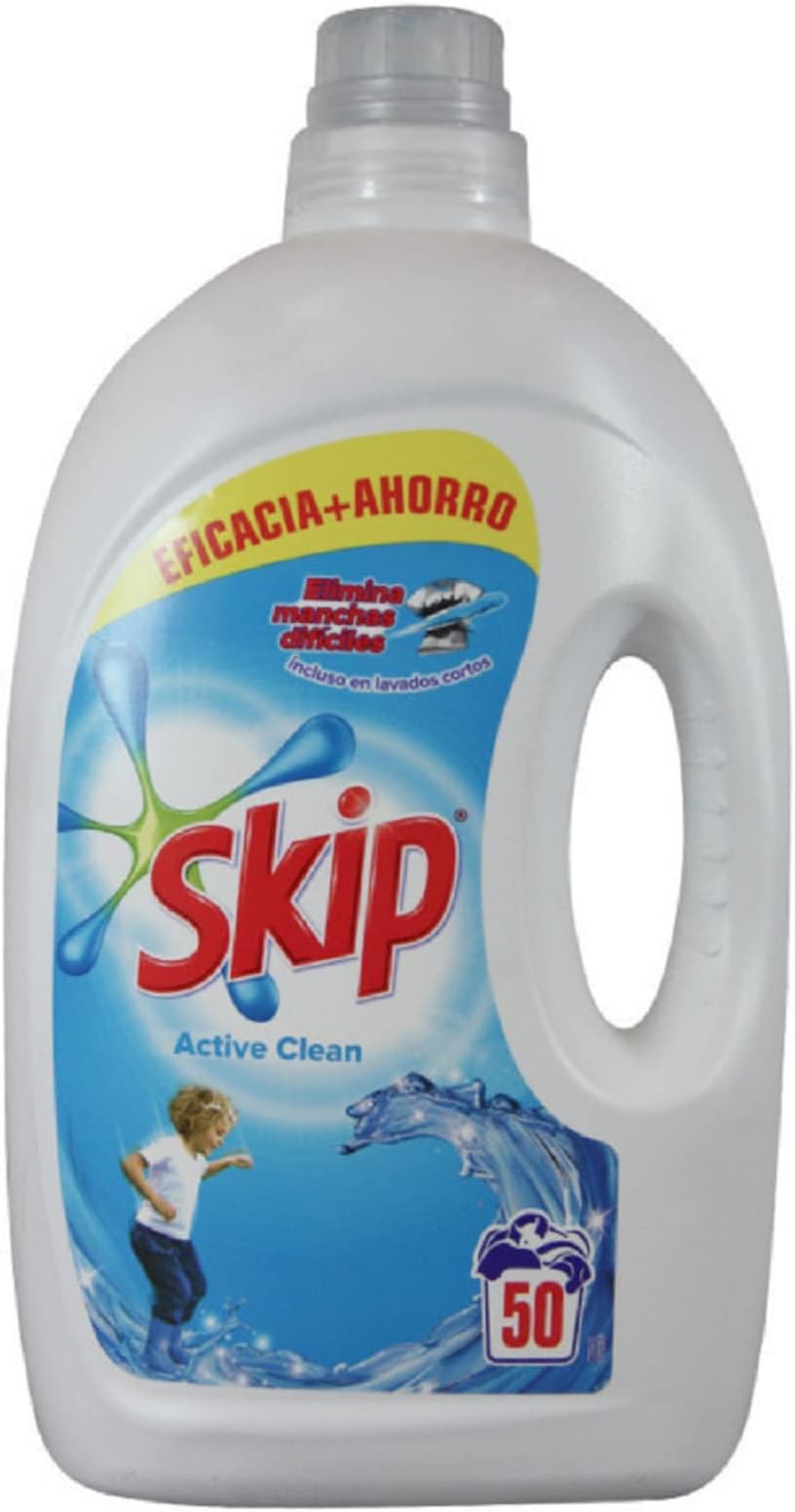 Skip Active Clean Detergent Liquid – 50 Washes