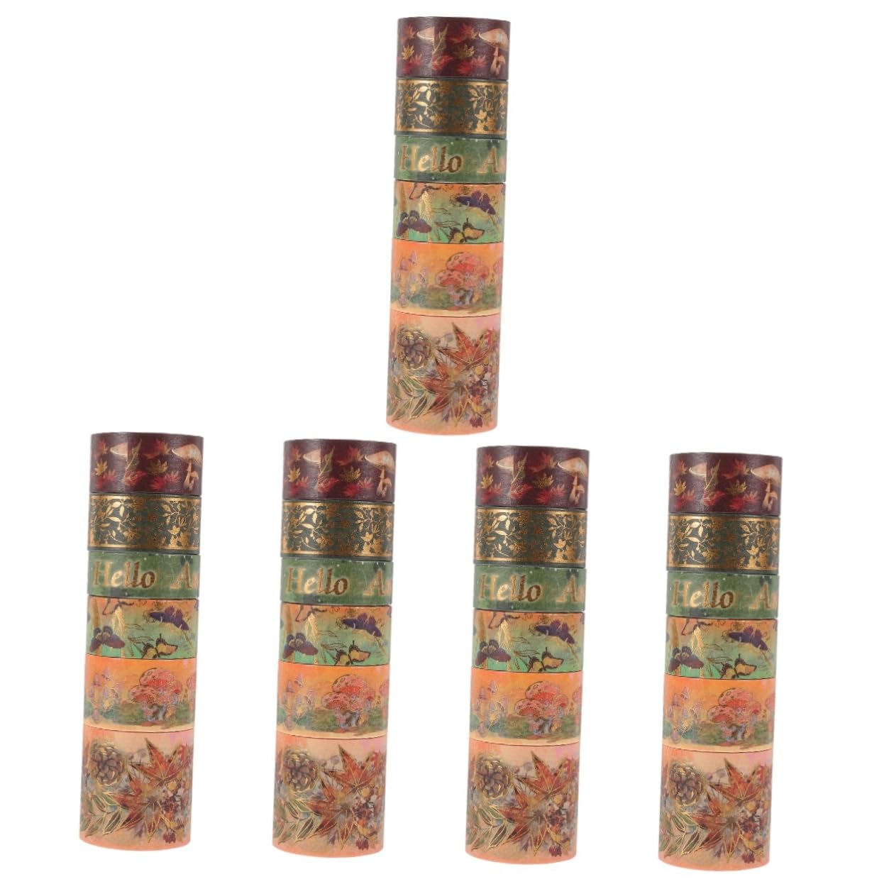 Artibetter 30rollen Decorative Washi Tape Pro Schmetterlingsmotiven Für Scrapbooking -projekte Und Journaling Und Abnehmbar
