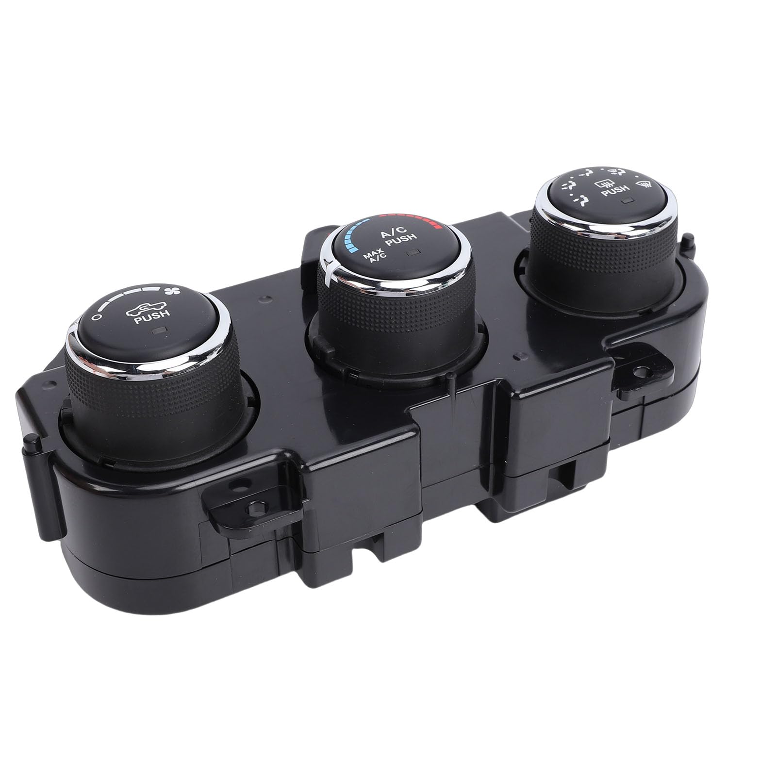 Yosoo Health Gear Módulo de Control de Clima Unidad de Panel de Calentador de CA Frontal Reemplazo de Metal ABS con Descongelación Trasera Controles Intuitivos de Alta Resistencia para Camioneta