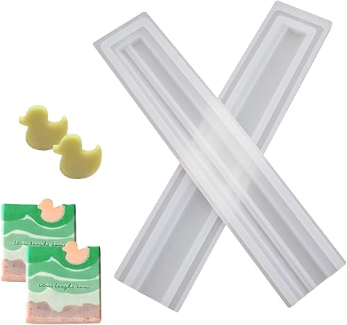 Columna de tubo de pato molde de jabón de silicona para velas Molde de pastel de caramelo de chocolate incrustar suministros de fabricación de jabón