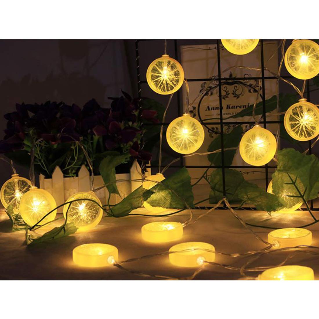 Światła LED, łańcuch świetlny z 3 m, 20 diodami LED, koraliki, dekoracyjne światła, łańcuch świetlny do wewnątrz, na zewnątrz, do domu, sypialni, na ścianę, taras, ogród, podwórko, dekoracja imprezowa