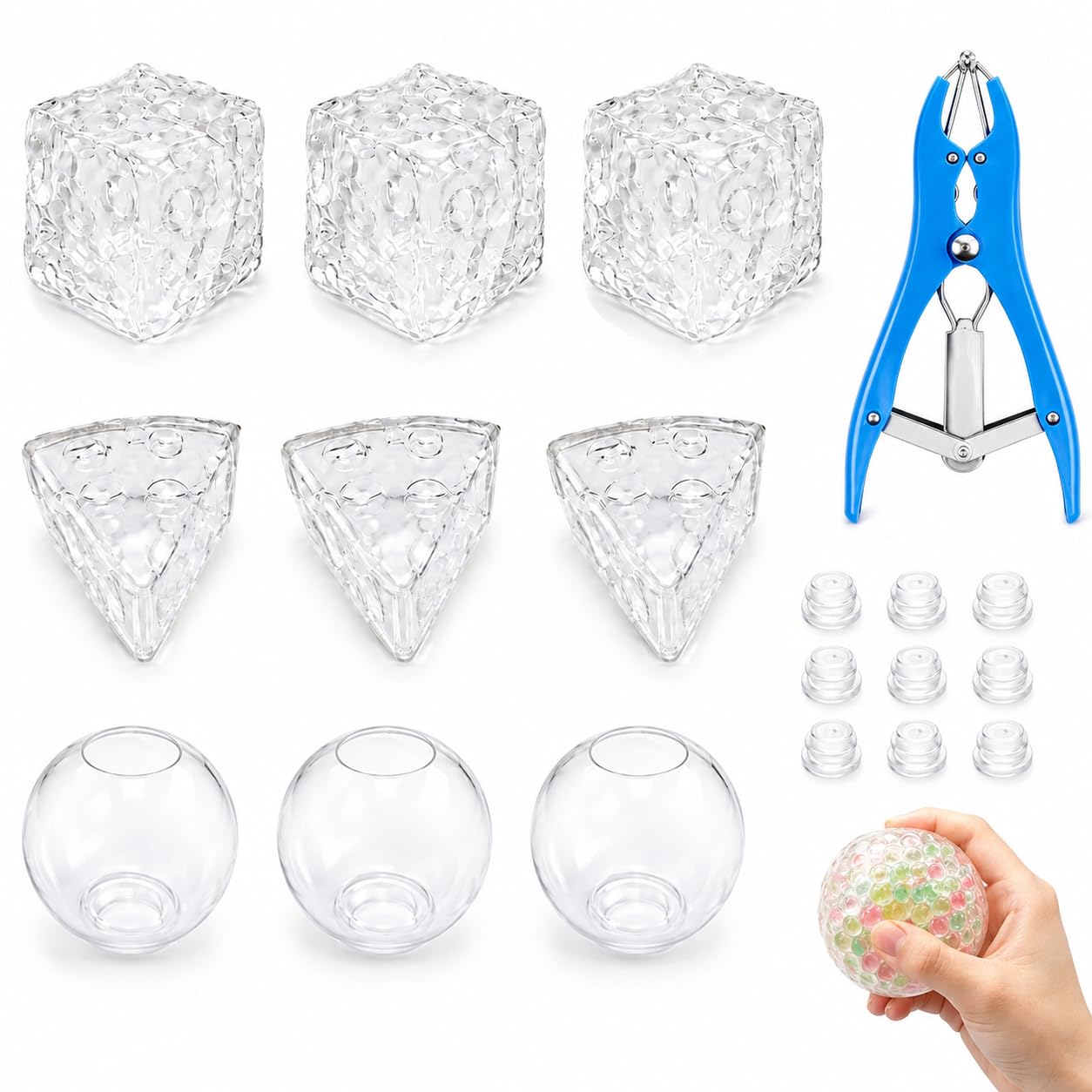 10 Pcs Skin DIY Craft Sets with Expansion Pliers