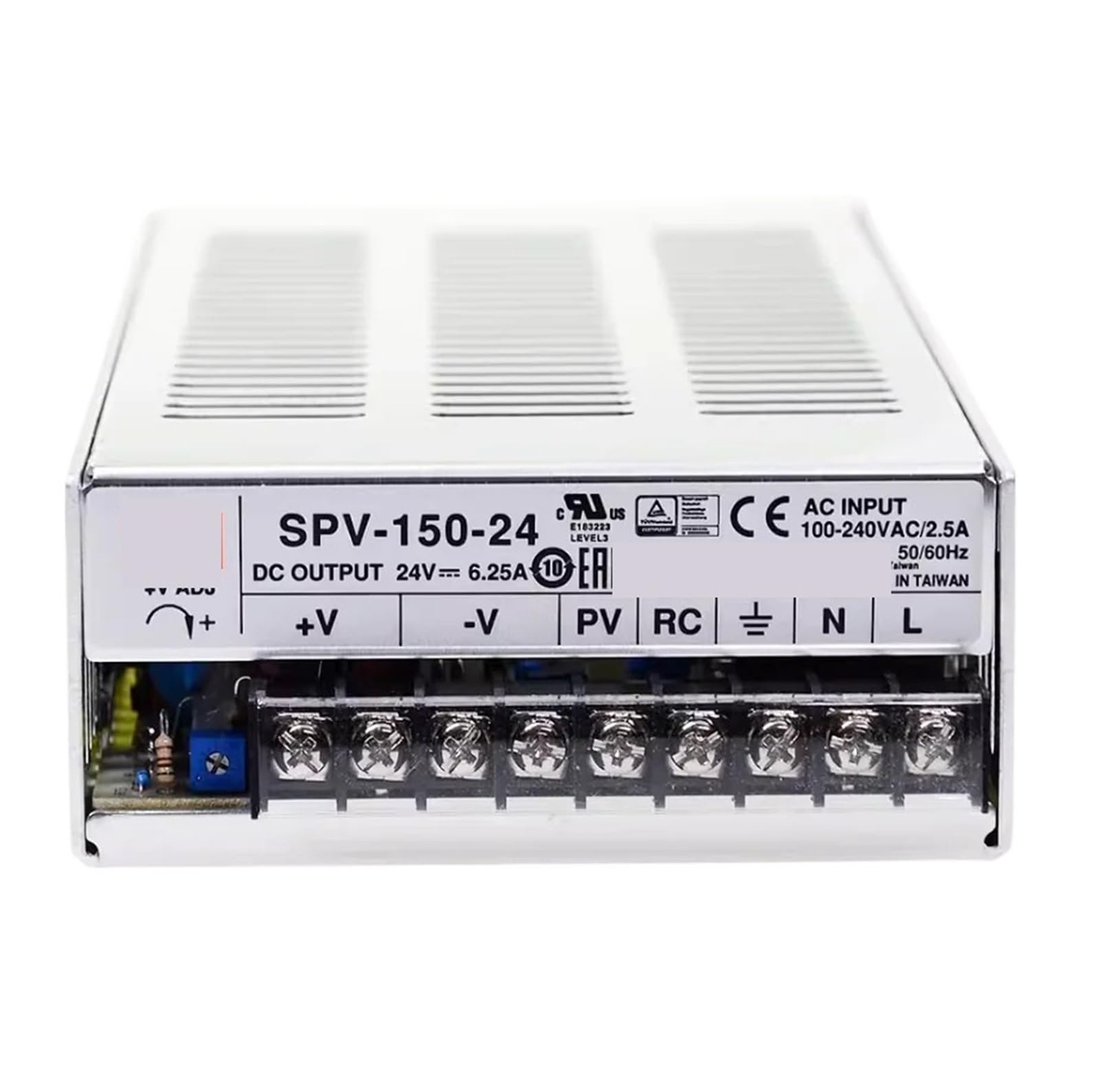 Alimentation à découpage SPV-150-12 V réglable pour armoire électrique industrielle
