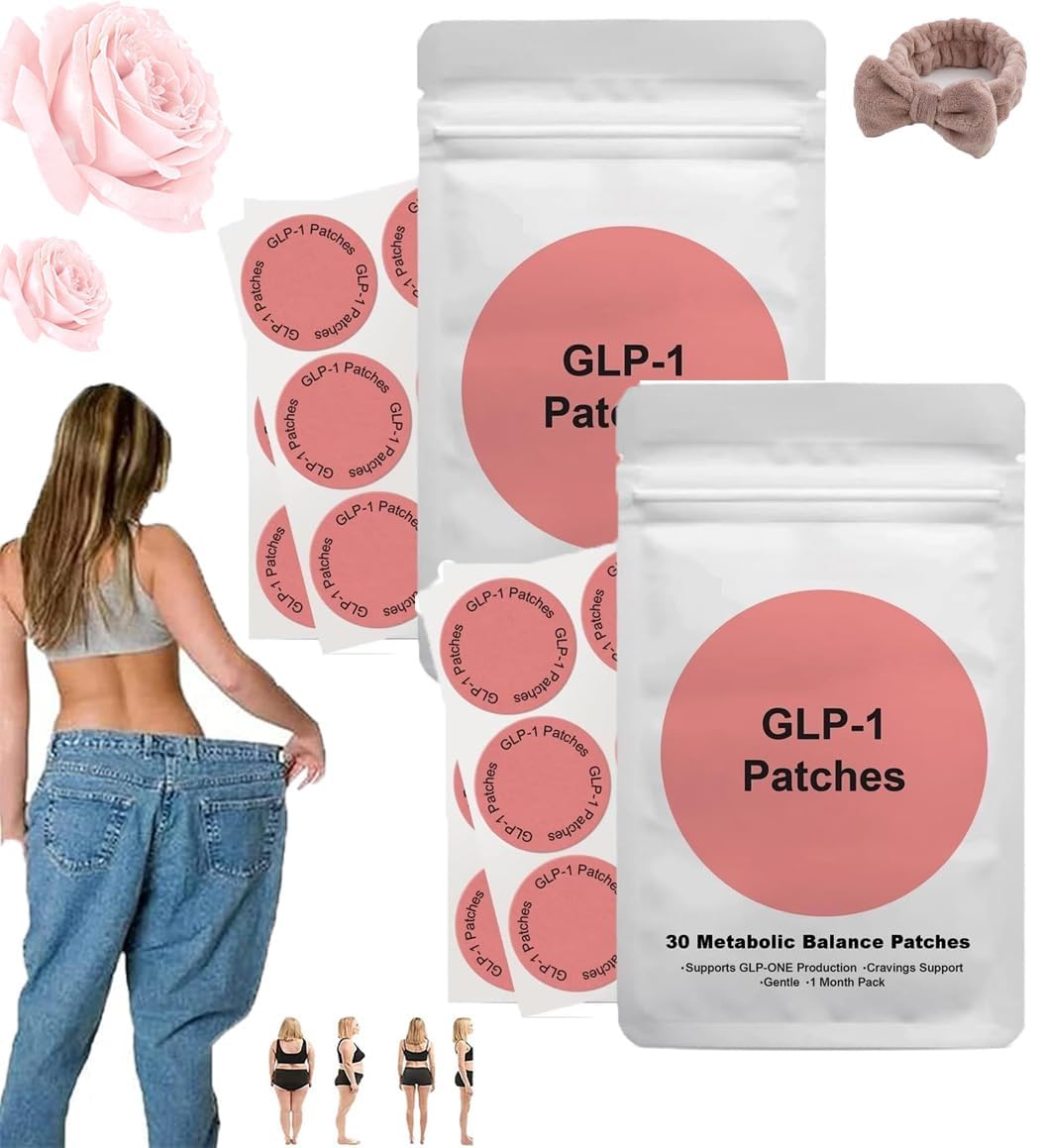 GLP-1 Patches, Kind Patches GLP-1, Natural Ingredients Cosmetic Patch for Women (2)