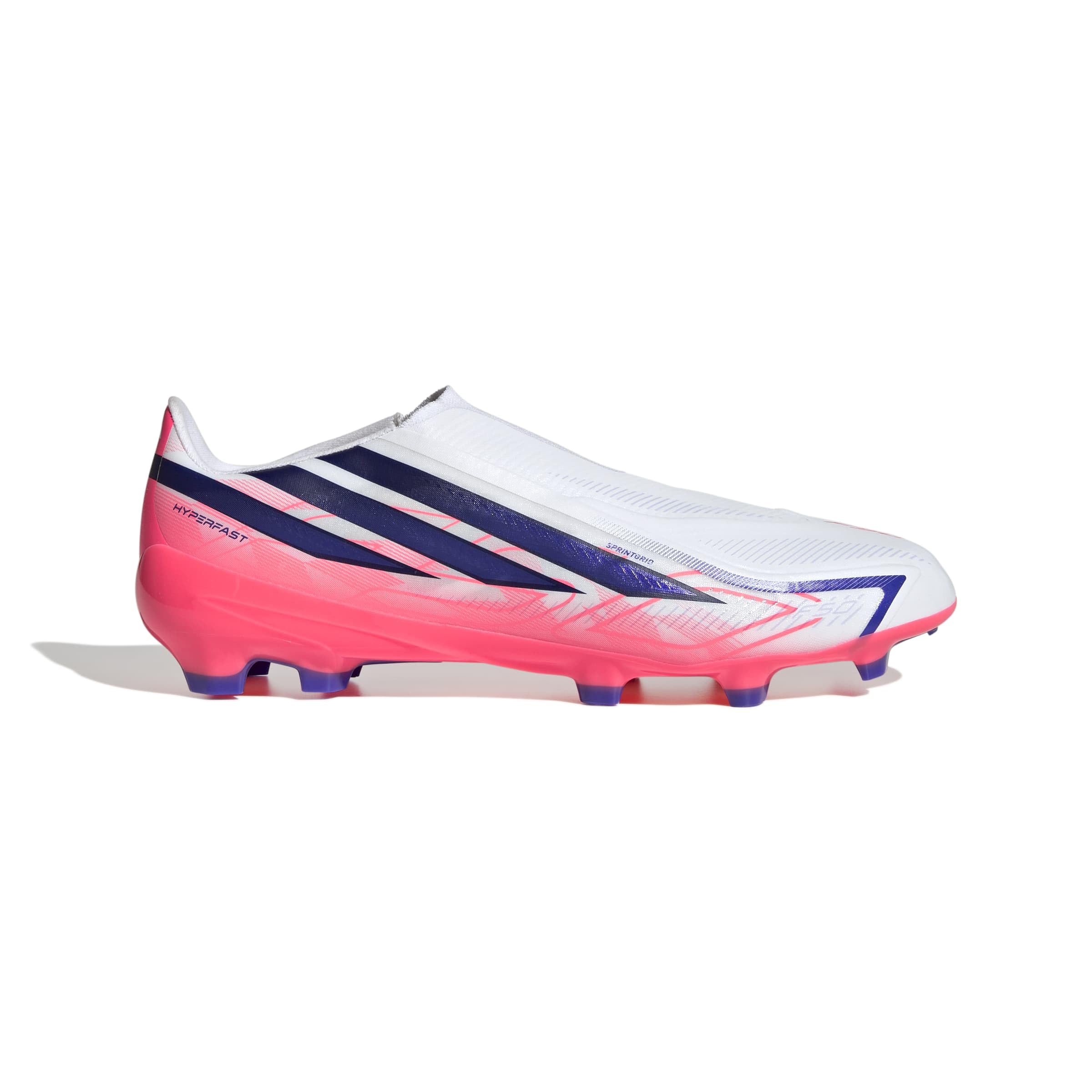 adidas Unisex F50 Hyperfast League Fußballschuh, schnürlos, Feste Böden