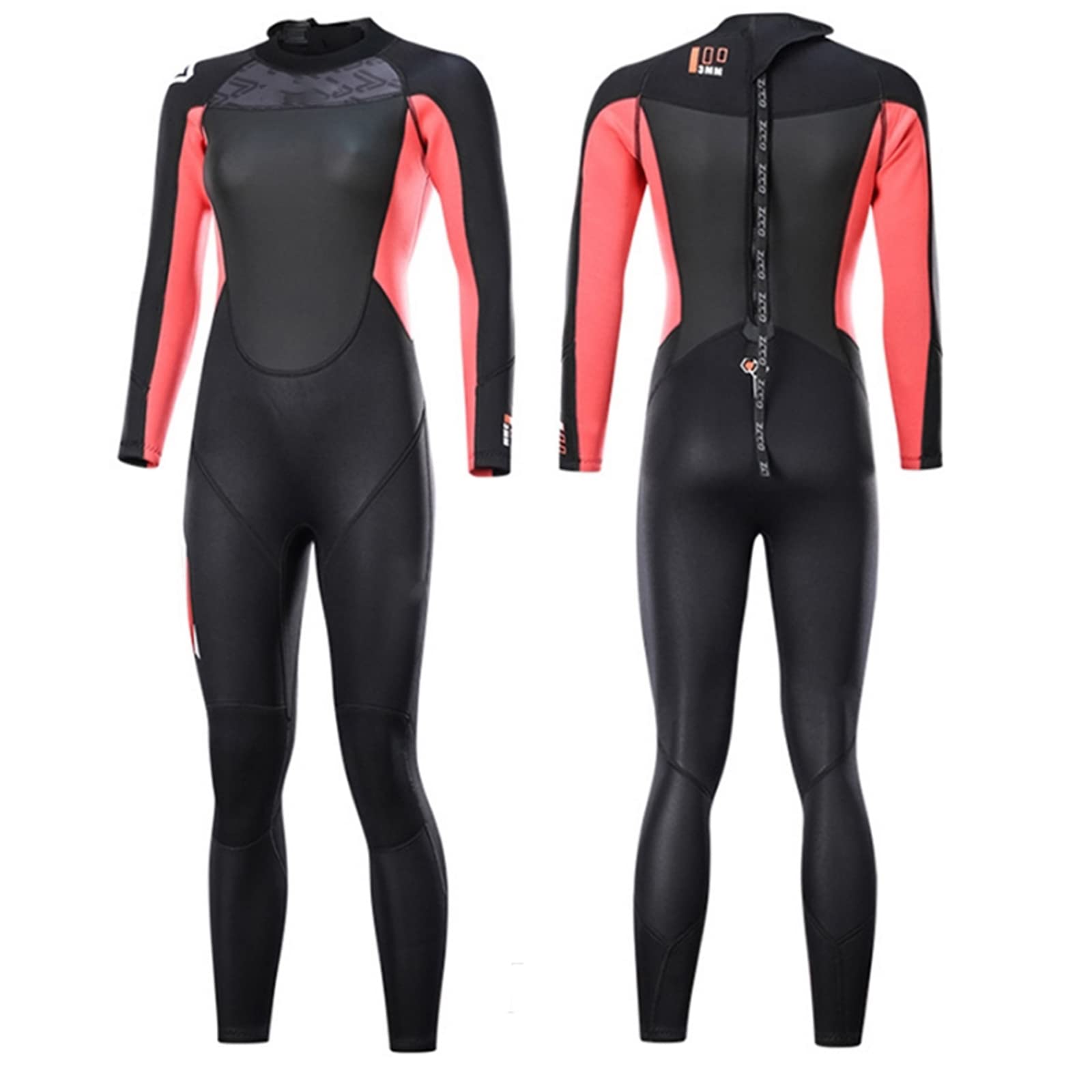 Muta Monopezzo Tuta da Surf Calda da Donna Spessa 3 Mm Costume da Bagno Freddo Invernale Mute da Surf per Gli Sport Acquatici
