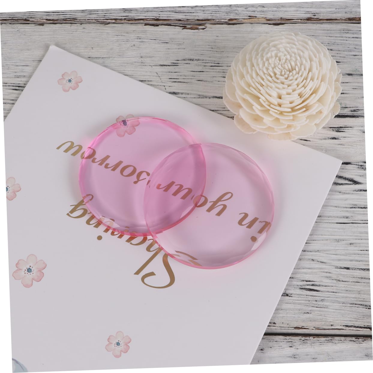 PartyKindom Professional Tool 5pcs Pad Glass Gasket Non-drying Smooth Surface Easy to Clean