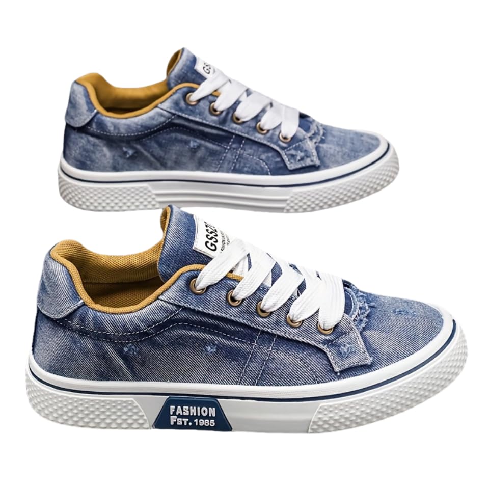 Men's Skate Shoes Trendy Canvas Casual Sports Shoes for Daily