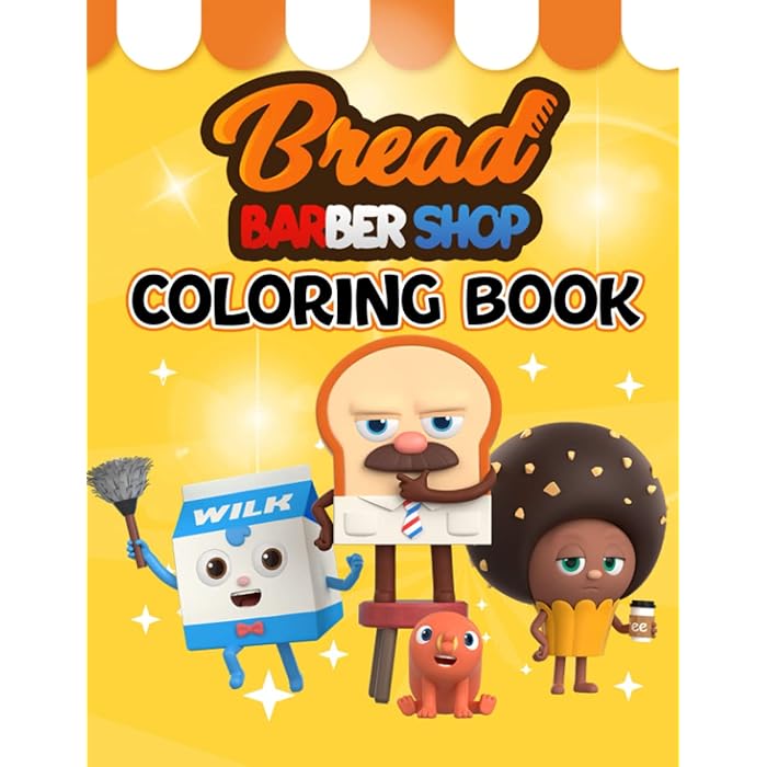 Buy Bread Coloring Book An Amazing Collection With Lots Of