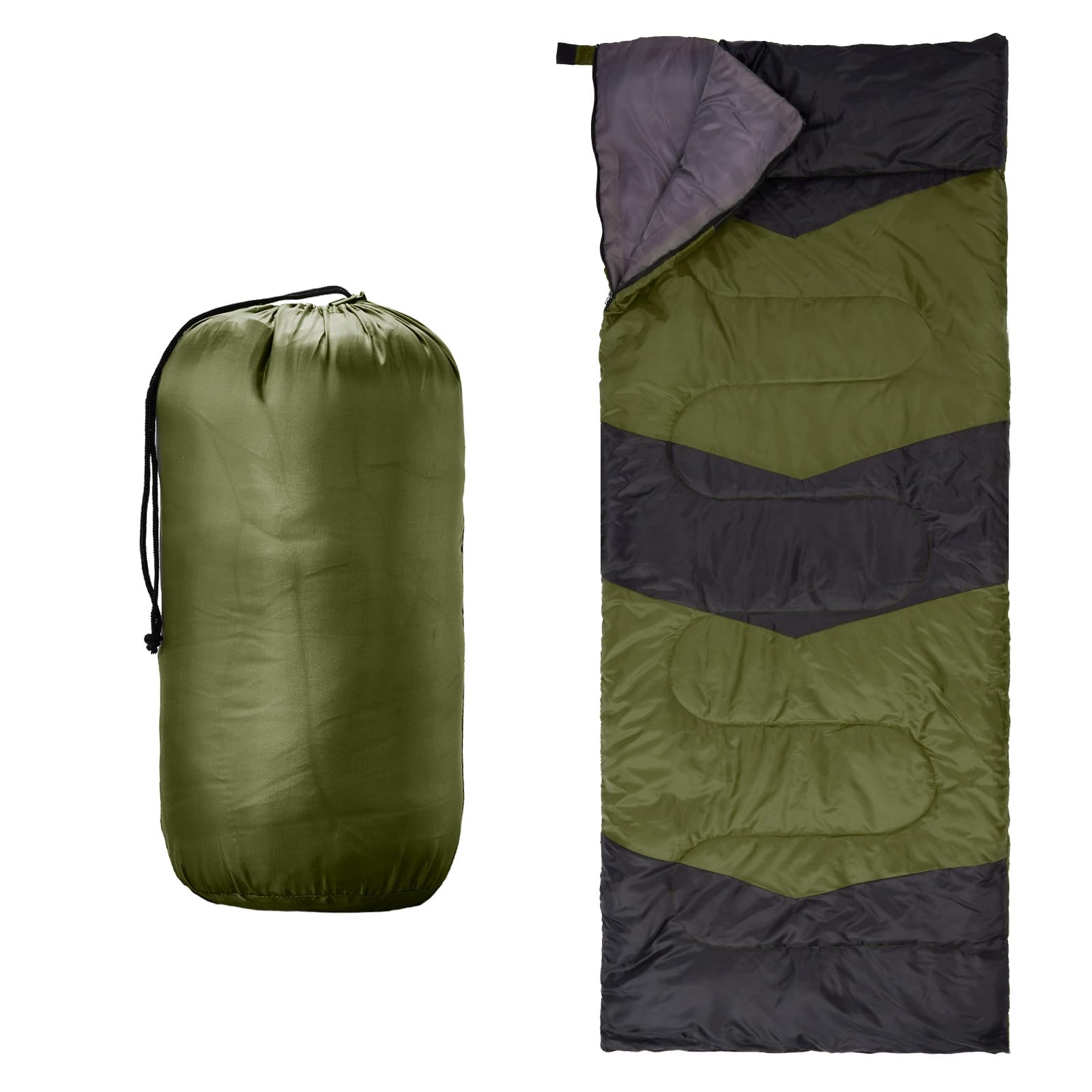 Camping Sleeping Bag Lightweight Portable Waterproof Camping Sleeping Bag for Backpacking Hiking Mountaineering Indoor Outdoor Use