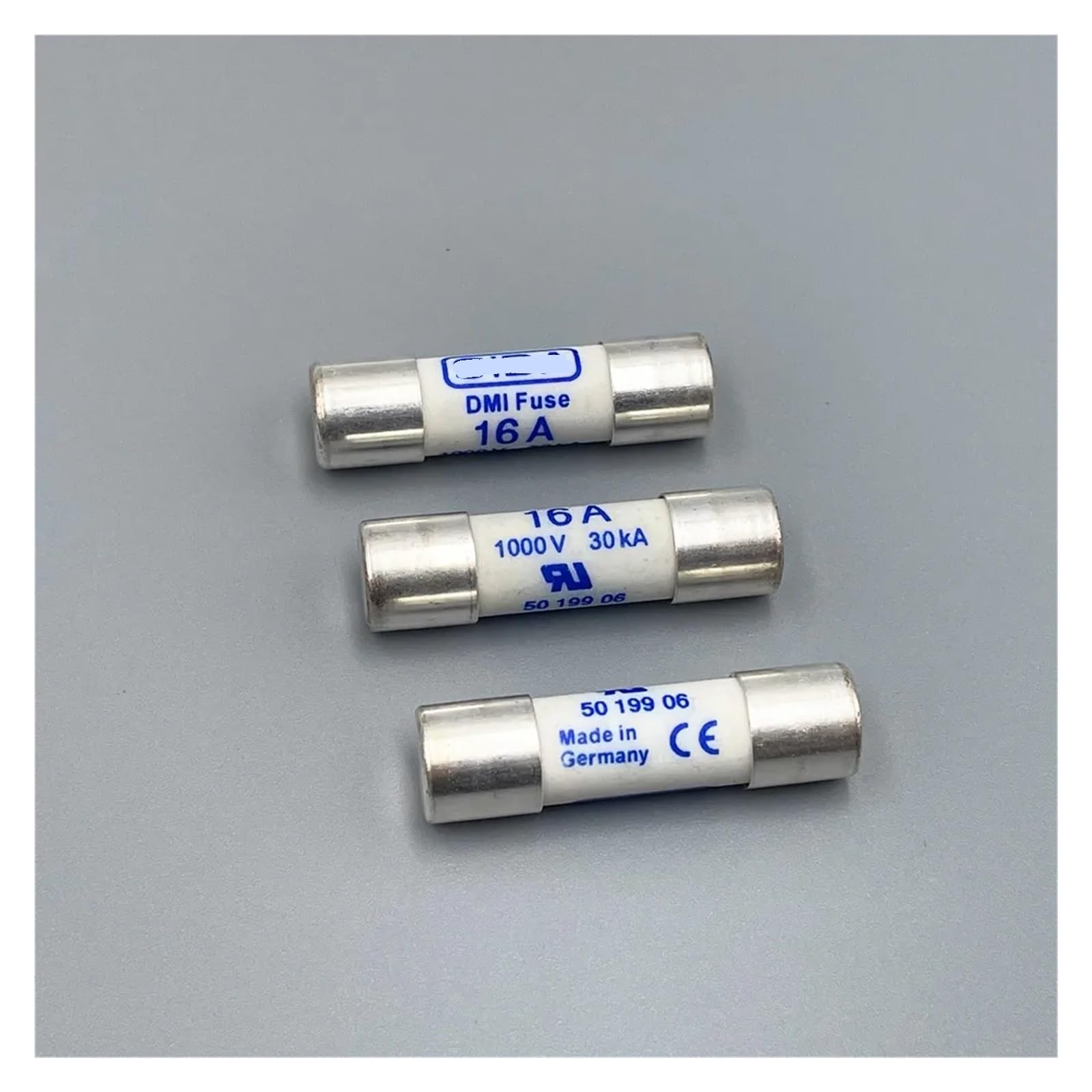 10 pz/Lotto 16A 1000V 30kA 10x38mm DMI 5019906 Fusibile a Cartuccia in Ceramica ad Azione Rapida