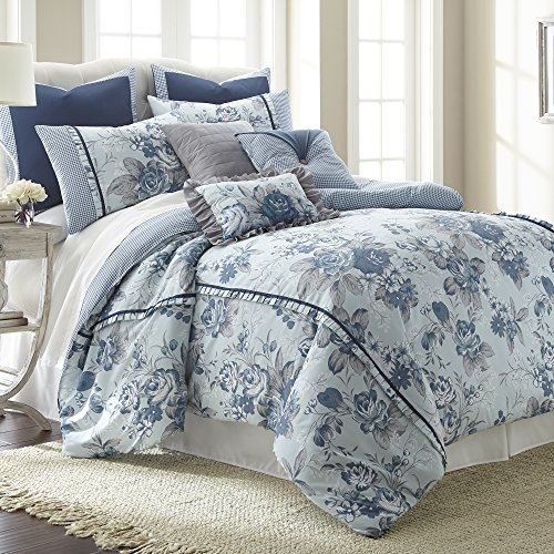 Image of Modern Threads Farmhouse 8-Piece Floral Comforter Set Queen