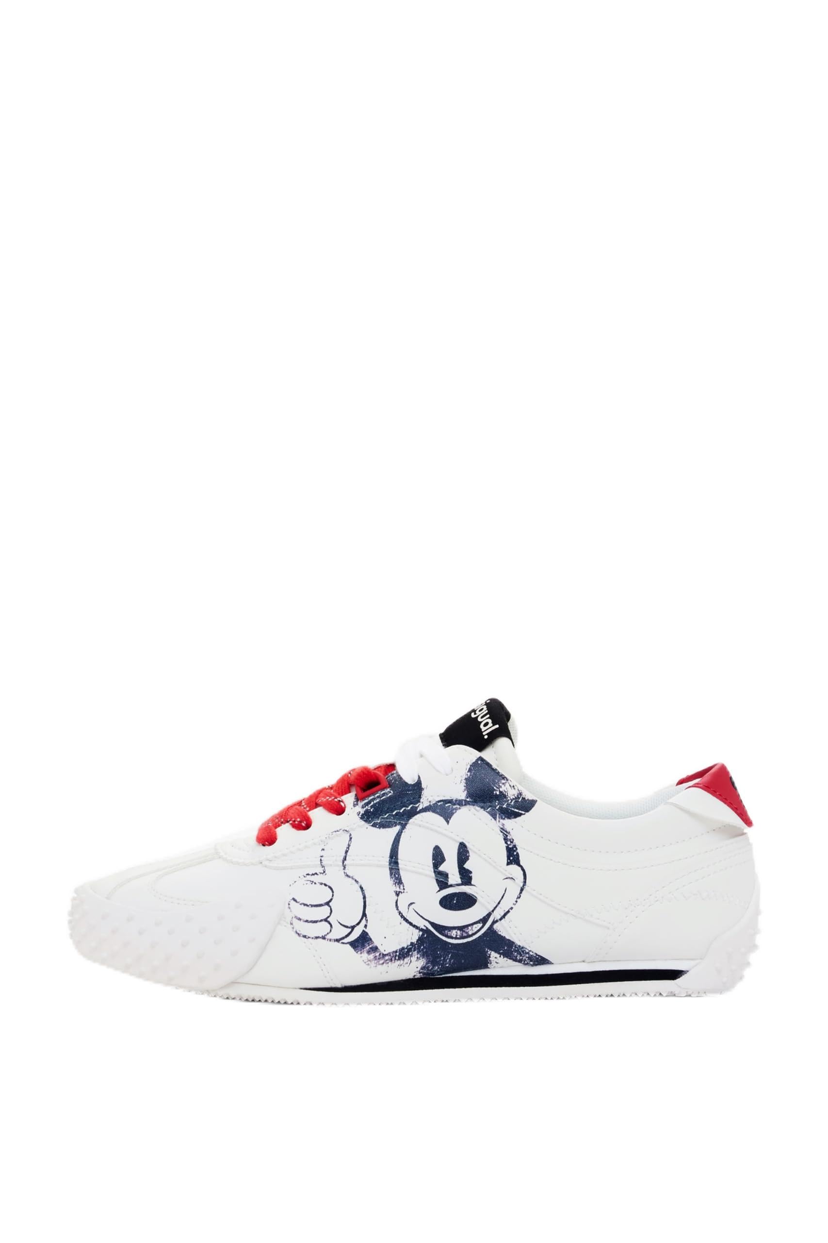 Desigual Damen Shoes_Retro Mick Sneaker, weiß, 40 EU