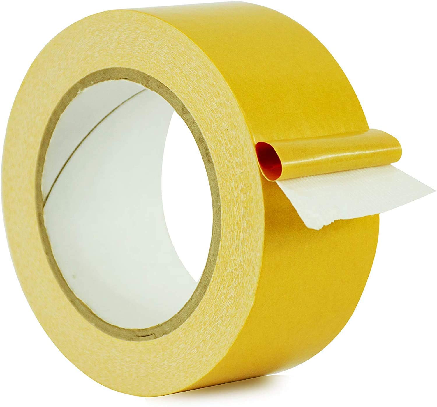 Niyam Double-Sided Carpet Tape Super Strong Sticky Tape for Carpet Rugs, Hardwood Floors, mats Residue-Free Non Slip Waterproof Rug Tape (5 cm x 9.15 meter)
