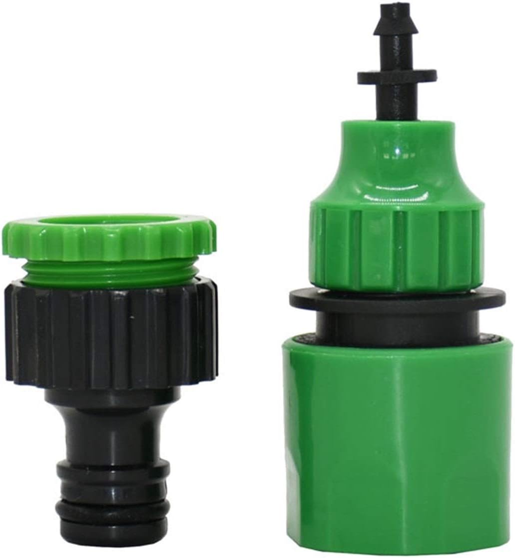 Hose Connector 4/7 8/11 Garden Hose Quick Coupling 1/4 3/8 Inch to 1/2 3/4 Male Water Hose Coupling 25PCS (Color : B)