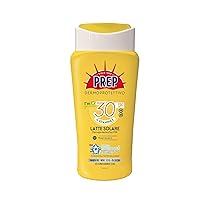 PREP Latte Solare Dermoprotettivo SPF 30, Protezione Solare Raggi UVA e UVB, 200ml