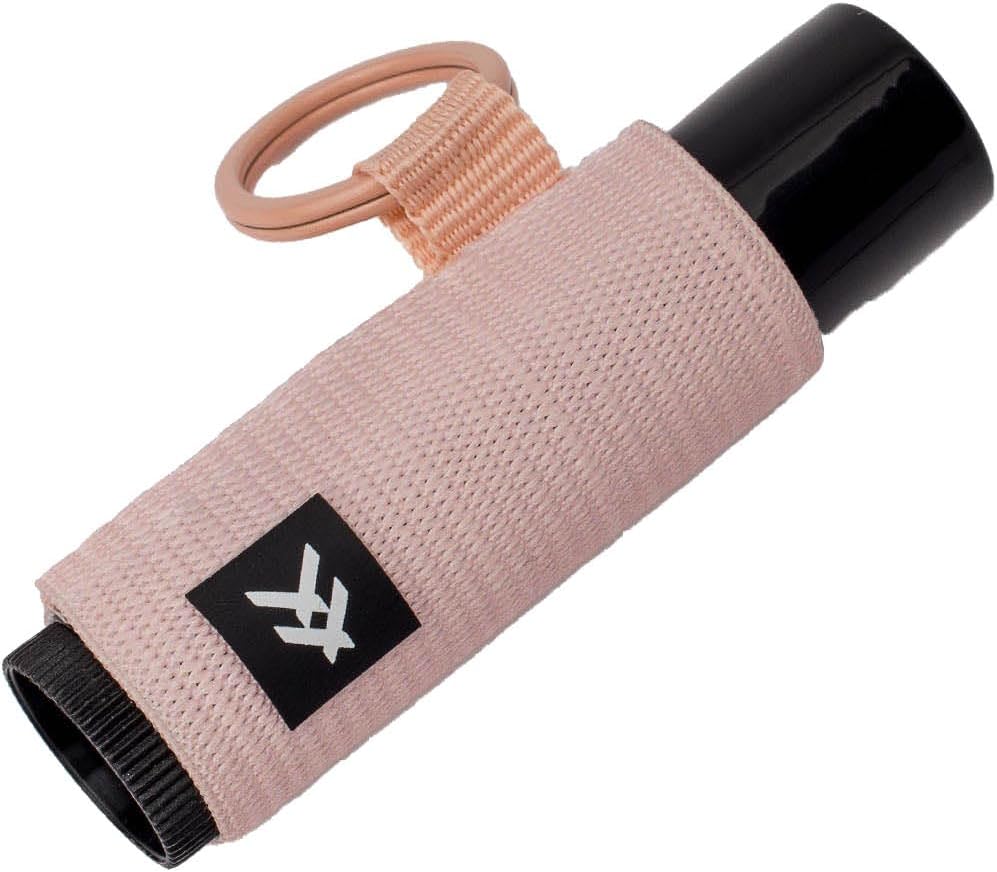 Thread Wallets かわいいゴムリップクリームホルダー キーチェーン | クールなリップクリームスリーブ 男女兼用 (ローズダスト)