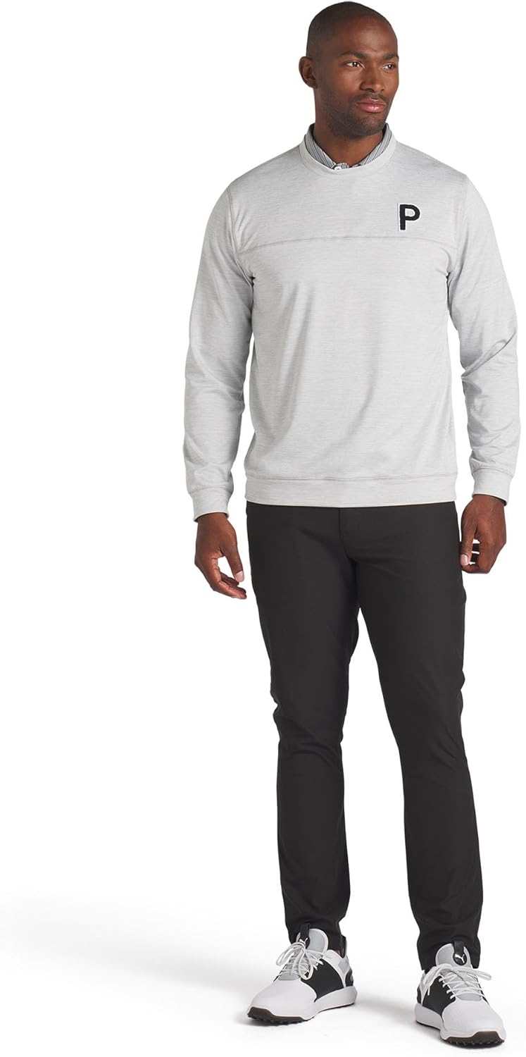 PUMA mens Cloudspun Patch Crewneck - Image 4