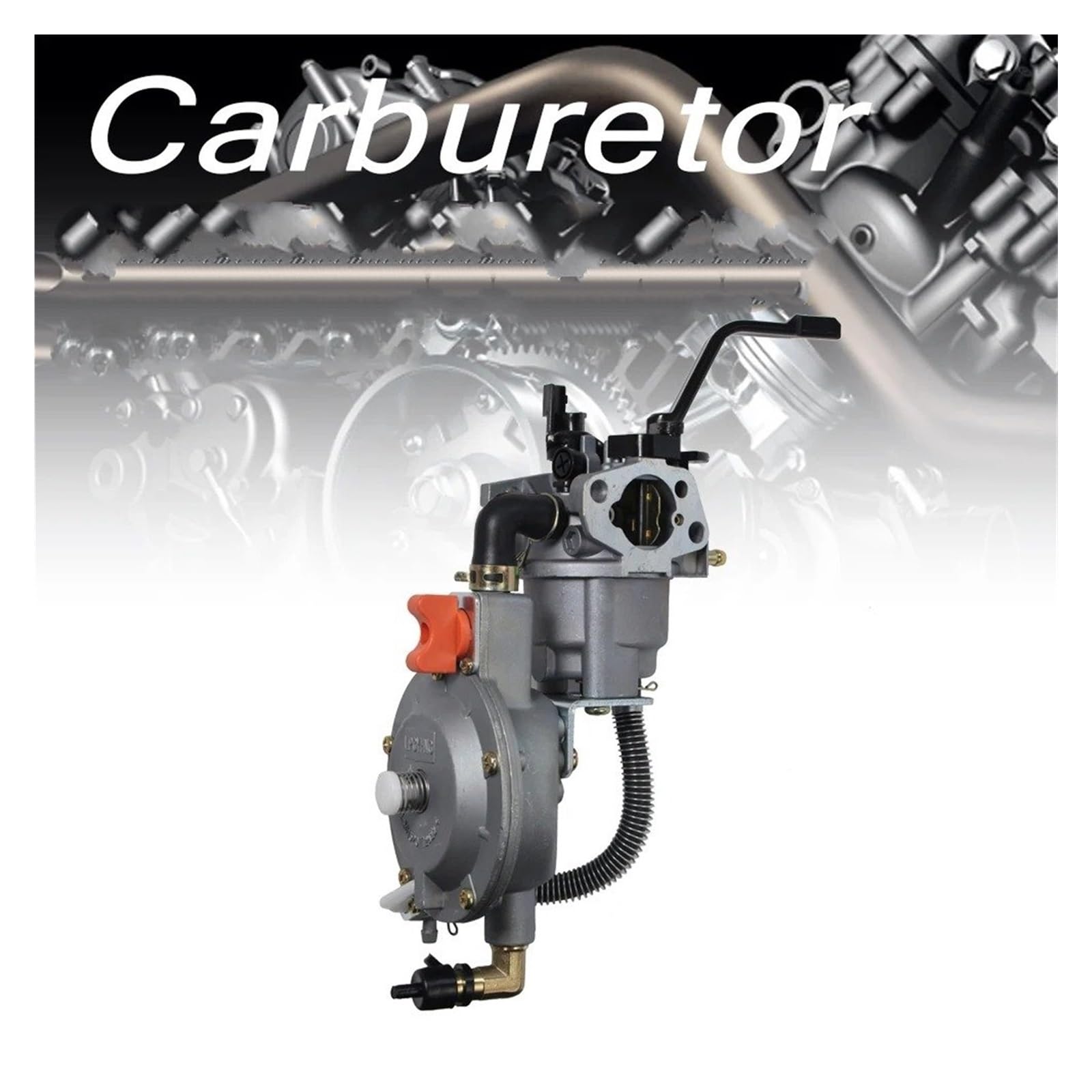 para generador de Gasolina de 2KW 3KW 168F 170F Carburador de Combustible Dual GLP 168 Kit de conversi贸n de carburador de Combustible Dual GLP NG Carburador Carburador