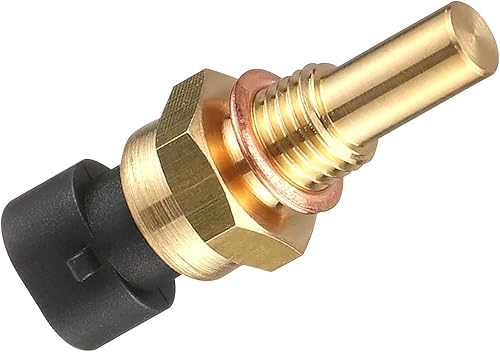 Sensor de temperatura del refrigerante del motor, sensor de temperatura del agua de aleación de plástico, OEM #15404280 12191170 60811520 12608814