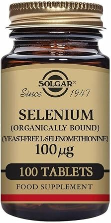 Solgar Selenium 100mcg, Organik Bağlı, 100 Tablet