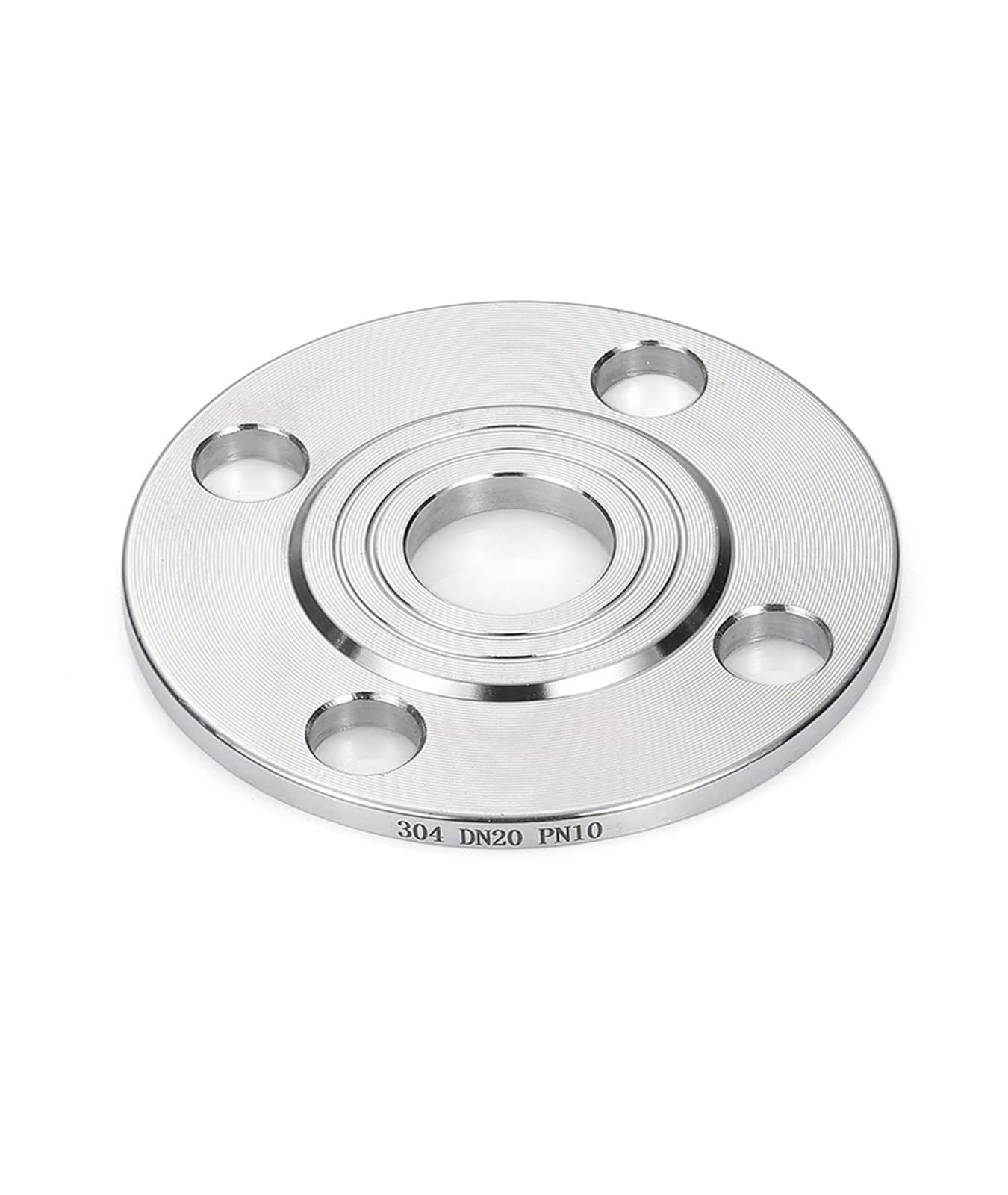 BALYDLUL 304 stainless steel flat welding flange PN10/PN16 pressure welding flange(PN10,DN50)