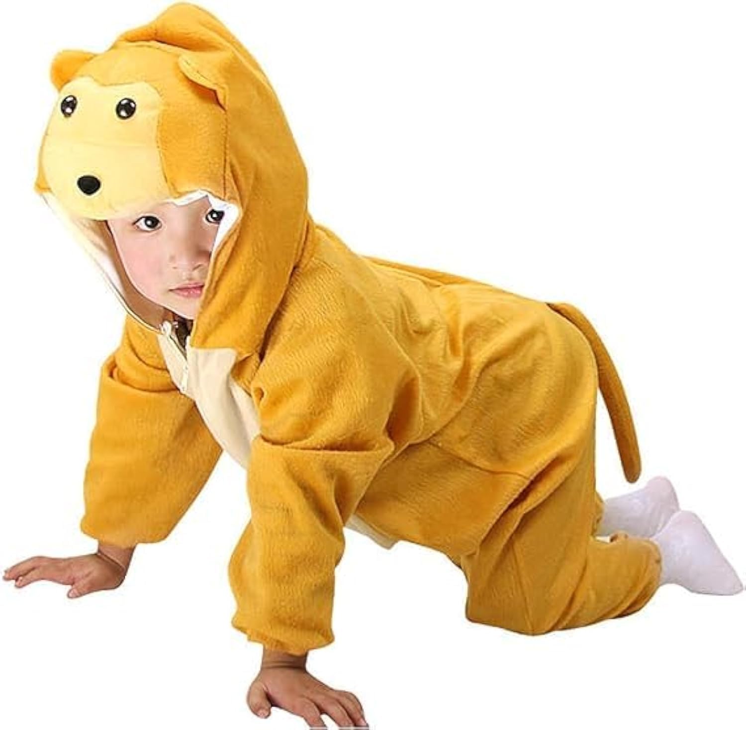 Monkey Costume for Kids 1-8 Years | Animal Costumes for Kids | Monkey Jumpsuit Halloween Costume for Boys, Girls | Cosplay Fancy Dress Animal Costume for Toddlers