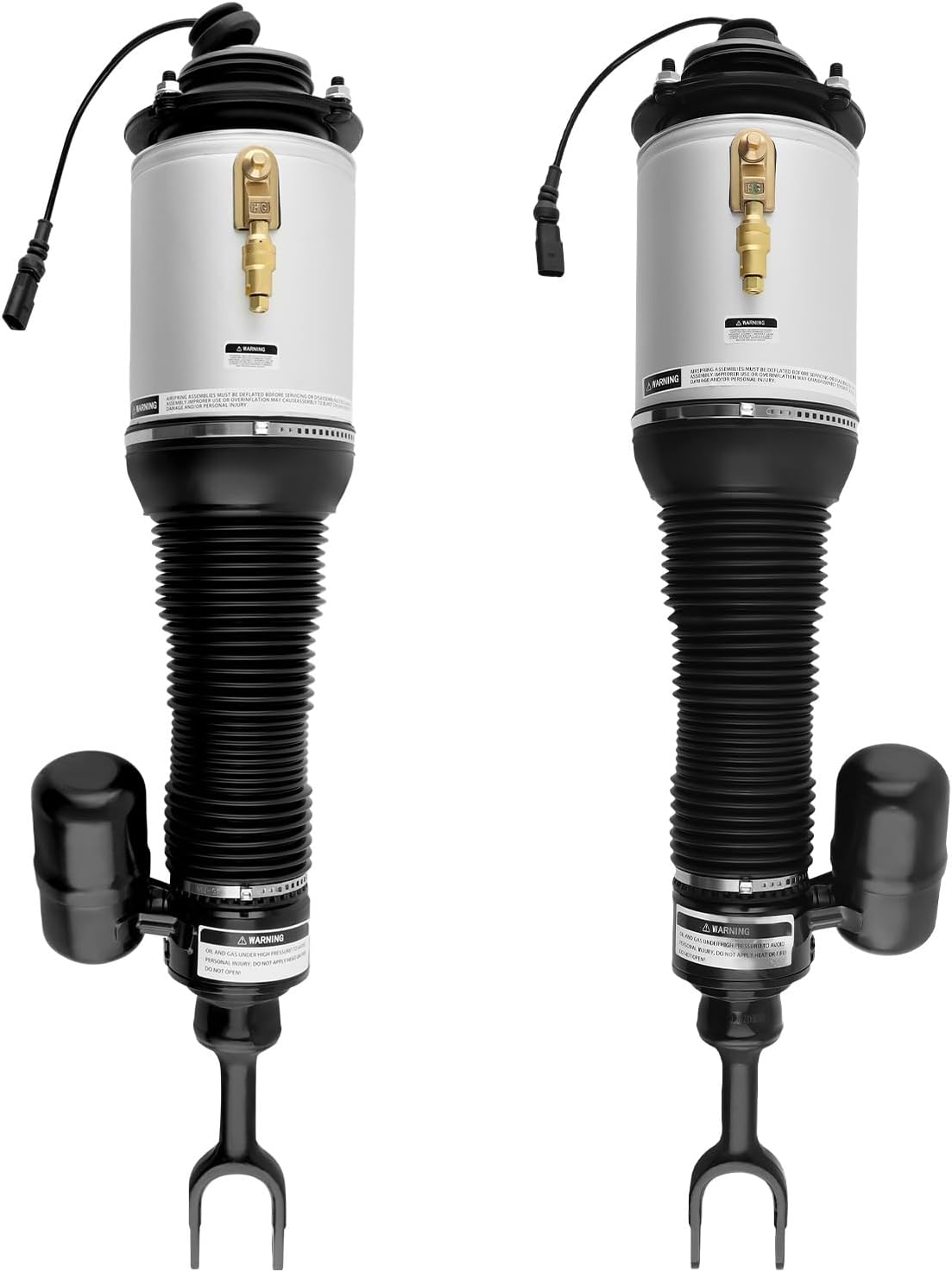 Pair Front Air Suspension Shock Strut for Bentley Flying Spur Continental GT for VW Pheaton 2003-2012