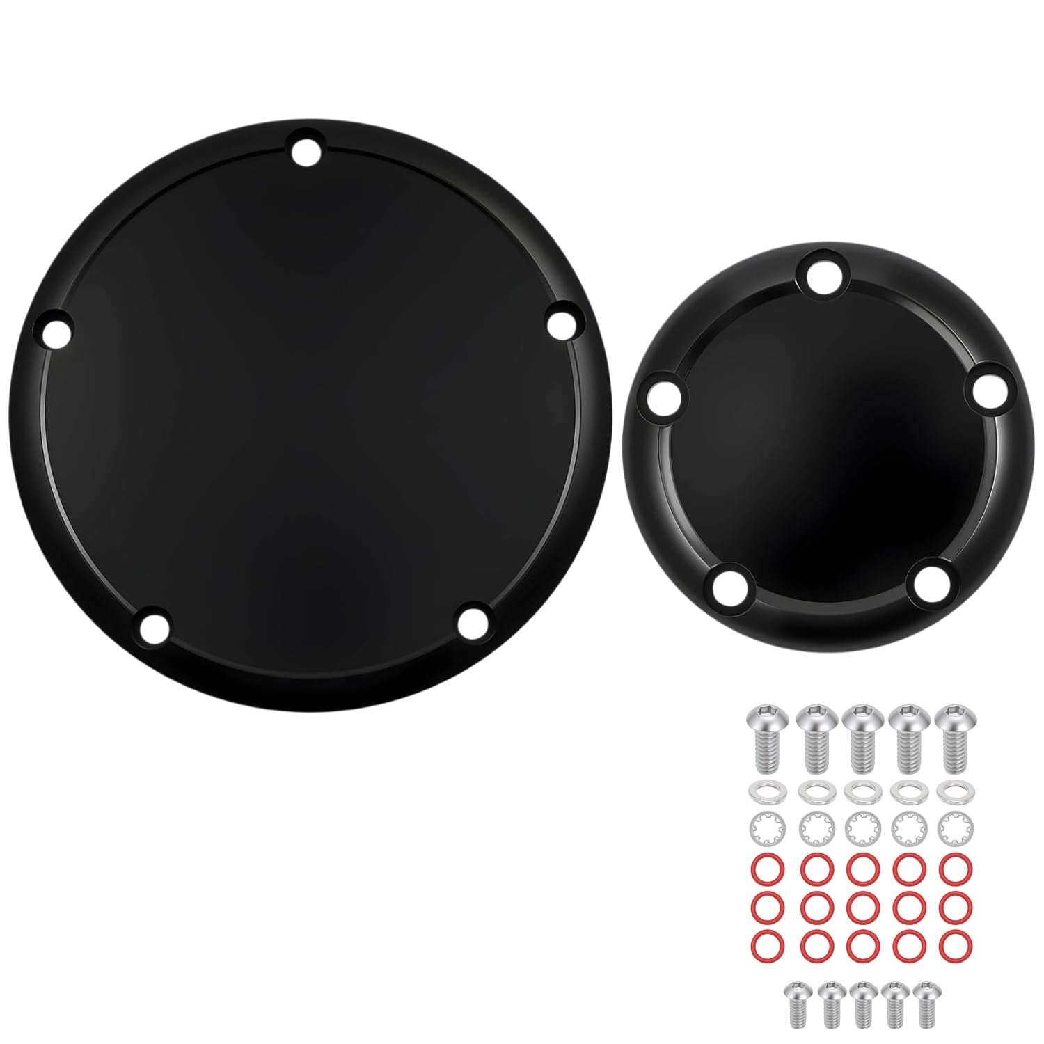 Amazon.com: TDZ MOTO Derby Timer and Points Covers for Harley Twin