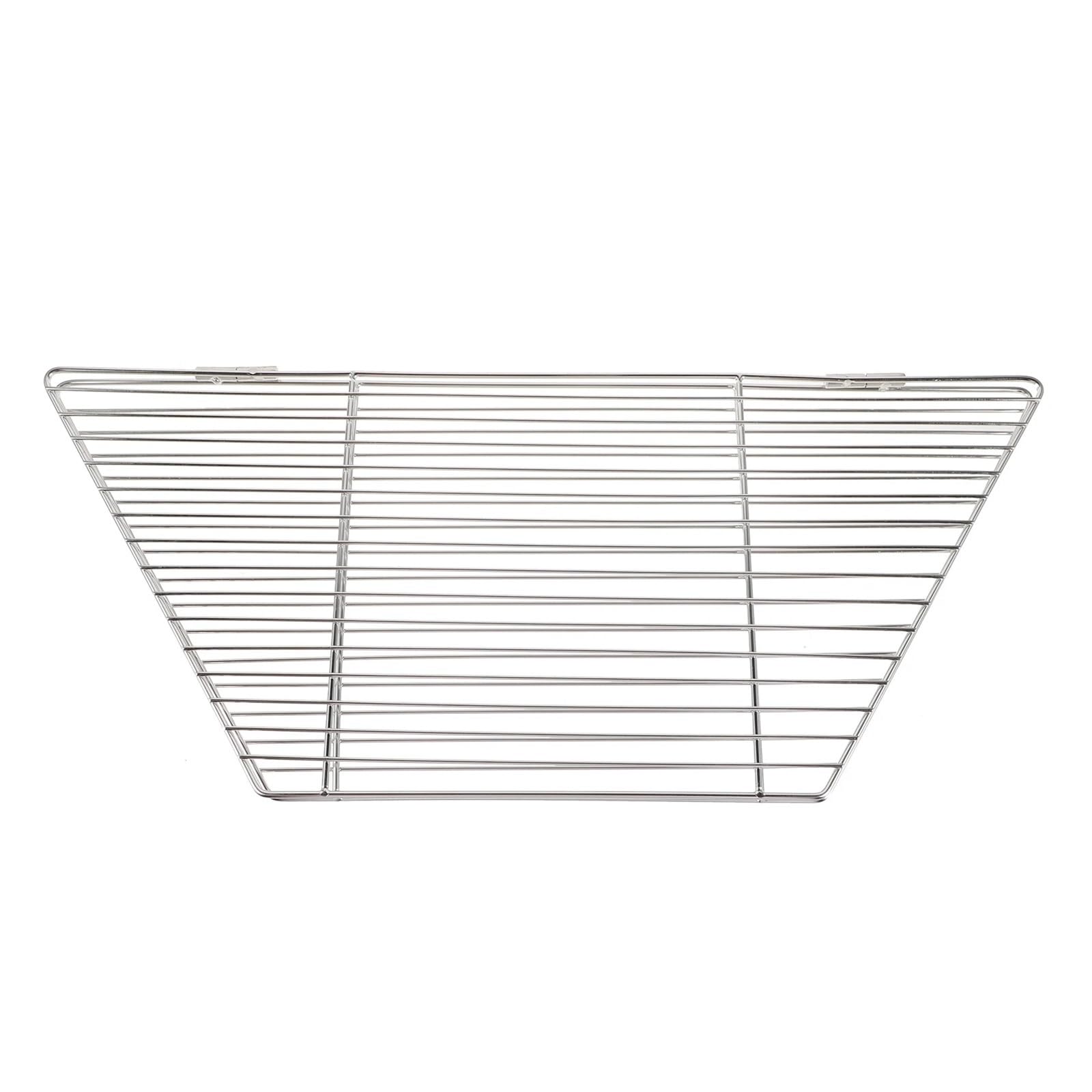 Griglia esagonale in acciaio inox, griglia multiuso per barbecue all'aperto, resistente al calore, perfetta per grigliare carne e verdure