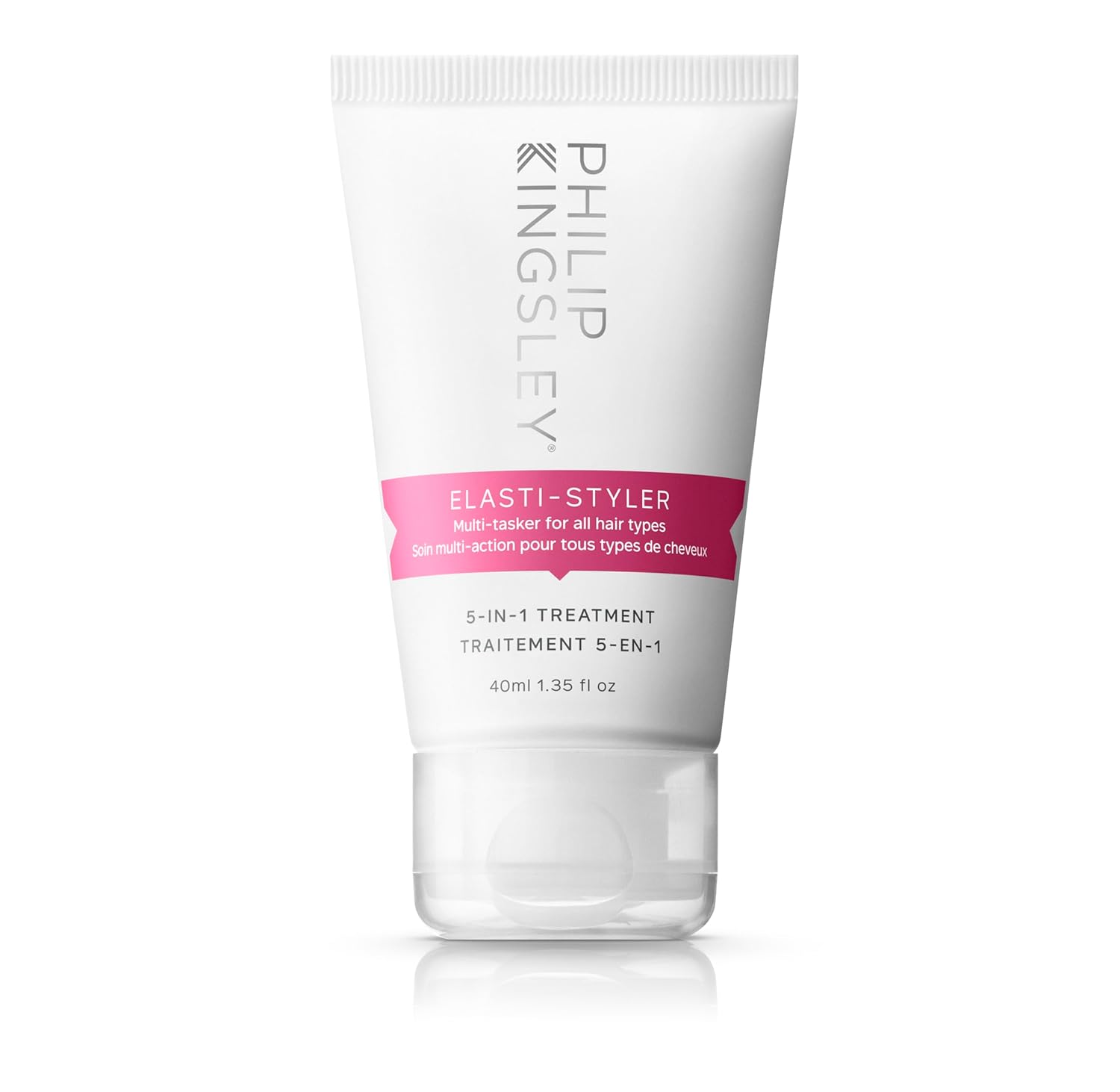 PHILIP KINGSLEY | Elasti-Styler | 5-in-1 Pre-Styling Serum Treatment | Hair Styling Cream Conditioning Mask | Anti-Frizz Smoothing Primes Tames Adds Shine | 1.35oz
