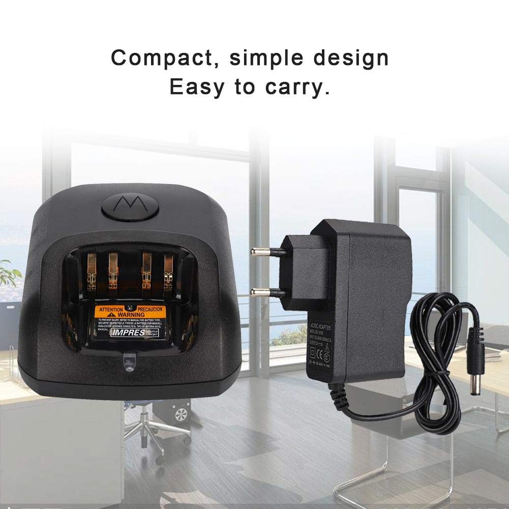Adattatore di Alimentazione Elprico 100-240 V per XIR P8268 DP4400 DP4800 DP4801 DEP550