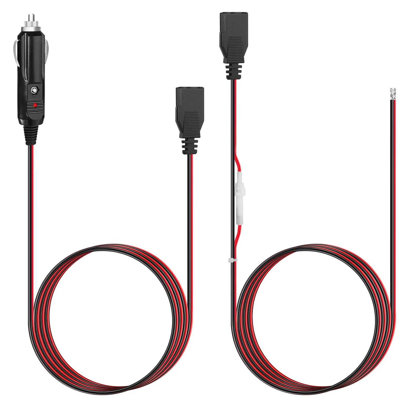 Amazon.com: LUITON Cb Radio Power Adapter 2 PIN,12V Fused