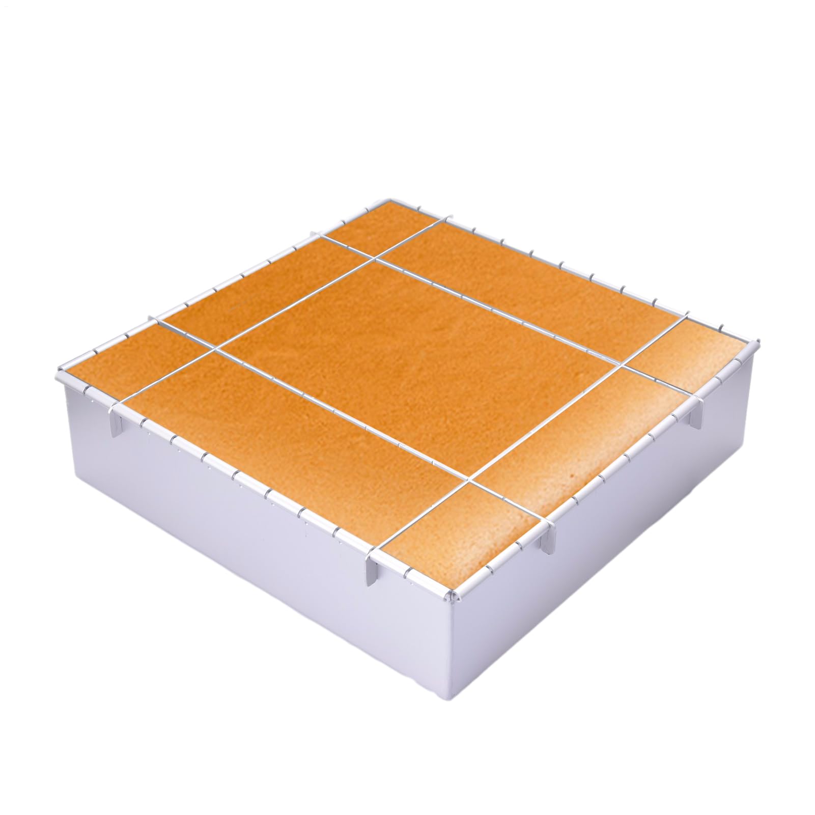 Moule à gâteau réglable de 2,5 à 30,5 cm, moule à pâtisserie rectangulaire | moule à dessert carré | Accessoire de cuisson robuste, équipement de superposition de mousse pour cuisine, maison, fête