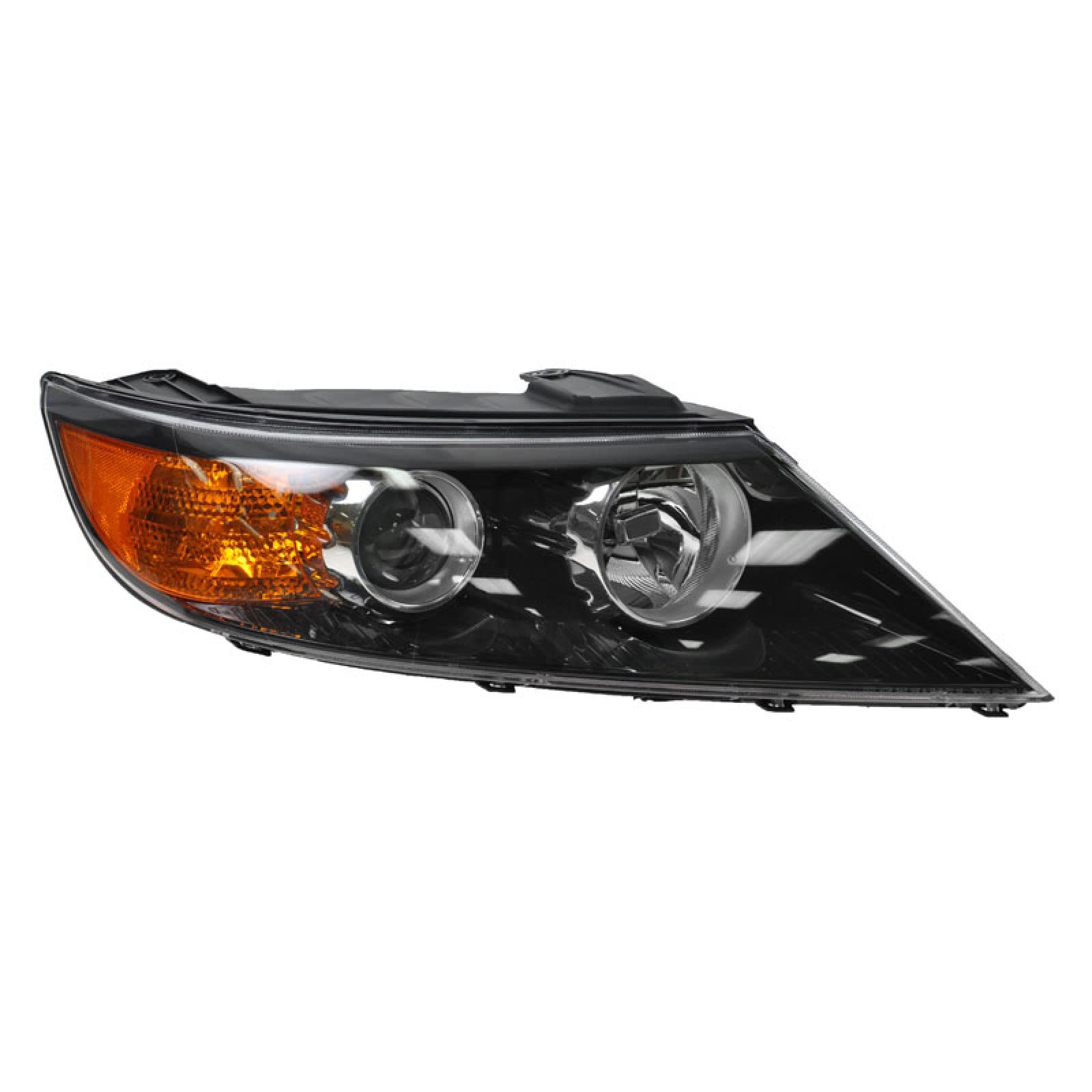 TRQ Passenger Side Headlight Assembly Compatible with 2011-2013 Kia Sorento KI2503143
